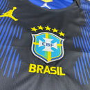 🇧🇷👶 Kit Infantil Brasil 26/27 Azul – Versão Torcedor | Pronta Entrega