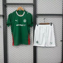 Kit Infantil Palmeiras 2026/27 Verde | Camisa + Shorts | Torcedor | Personalizável