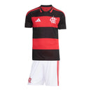 Kit Infantil Flamengo 2026/27 Home | Camisa + Shorts | Torcedor | Personalizável