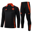 Conjunto de Treino Internacional 2025/26 Preto – Performance Torcedor