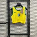 Cropped Seleção Brasileira 2026 Amarelo | Feminino | Estilo Torcedora