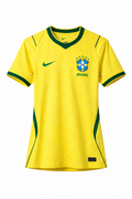 🇧🇷 Camisa Seleção Brasileira 2026 Amarela – BABY LOOK FEMININA | Personalizável