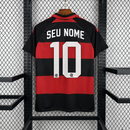 Camisa Flamengo 2026/27 Home Vermelha e Preta | Versão Torcedor | Masculina | Personalizável