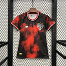 Camisa São Paulo Treino 2024/25 Feminina – Frete Grátis