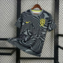 Camisa Seleção Brasileira Lifestyle Cinza 2026/27 – Versão Torcedor