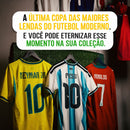 Kit Lendas do Futebol (3 Camisas) | Neymar, Messi e CR7 + Frete Grátis