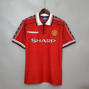 Camisa Retrô Manchester United 1998/99 Vermelha – Versão Torcedor