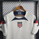 Camisa Estados Unidos Home 22/23 s/n° Torcedor Nike Masculina - Branco