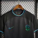 Camisa Da Seleção Brasil 22/23 Versão Torcedor - Preta
