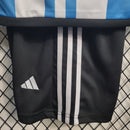 Conjunto Kit Infantil Argentina Home 22/23 Adidas - Azul+Branco