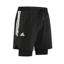 Bermuda Masculina Dry Fit Ayr Effect para Treino 2 em 1 / Short Profissional + FRETE GRÁTIS