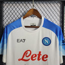 Camisa Napoli Away 22/23 s/n° Torcedor Masculina - Branca