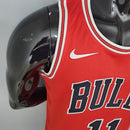 Regata Chicago Bulls 75a Anniversary DeRozan Nº 11 - Torcedor - Masculina - Vermelha