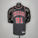 Regata Chicago Bulls 2021 - 91 RODMAN - Preto