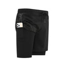Bermuda Masculina Dry Fit Ayr Effect para Treino 2 em 1 / Short Profissional + FRETE GRÁTIS