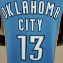 Regata NBA Oklahoma City GEORGE Nº 13 - Torcedor - Masculina - Azul