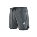 Bermuda Masculina Dry Fit Ayr Effect para Treino 2 em 1 / Short Profissional + FRETE GRÁTIS