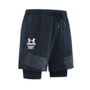 Bermuda Masculina Dry Fit Ayr Effect para Treino 2 em 1 / Short Profissional + FRETE GRÁTIS