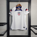Camisa Seleção Estados Unidos Home 22/23 s/n° Torcedor Nike Feminina - Branco