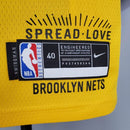 Regata Brooklyn Nets NBA Yellow