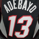 Regata NBA Miami Heat - 13 ADEBAYOR -  Preto