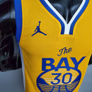 Regata Basquete Golden State Warriors 2021 - 30 Curry - Amarelo