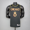 Regata NBA Chicago Bulls - 8 LAVINE - PRETO