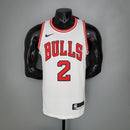 Regata Chicago Bulls 2021 nº 2 BALL - Branco