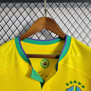 CAMISA DA SELEÇÃO BRASILEIRA AMARELA MASCULINA COPA DO MUNDO  2022 + FRETE GRÁTIS