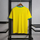 CAMISA DA SELEÇÃO BRASILEIRA AMARELA MASCULINA COPA DO MUNDO  2022