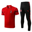 CONJUNTO CAMISA POLO + CALÇA  A.C MILAN