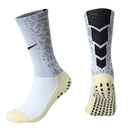 Meia Antiderrapante de Compressão Cano Alto para Futebol