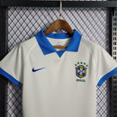 CAMISA DA SELEÇÃO BRASILEIRA BRANCA FEMININA