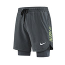 Bermuda Masculina Dry Fit Ayr Effect para Treino 2 em 1 / Short Profissional + FRETE GRÁTIS