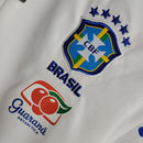 Camisa Seleção Brasileira Pré-Jogo Branca 22/23 Torcedor Masculina