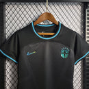 Camisa Da Seleção Brasil 22/23  Feminina Versão Torcedor - Preta