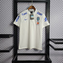 Camisa Seleção Brasileira Pré-Jogo Branca 22/23 Torcedor Masculina