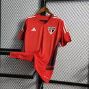 Camisa São Paulo Treino Vermelha 22/23 Masculina