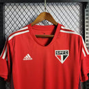 Camisa São Paulo Treino Vermelha 22/23 Masculina